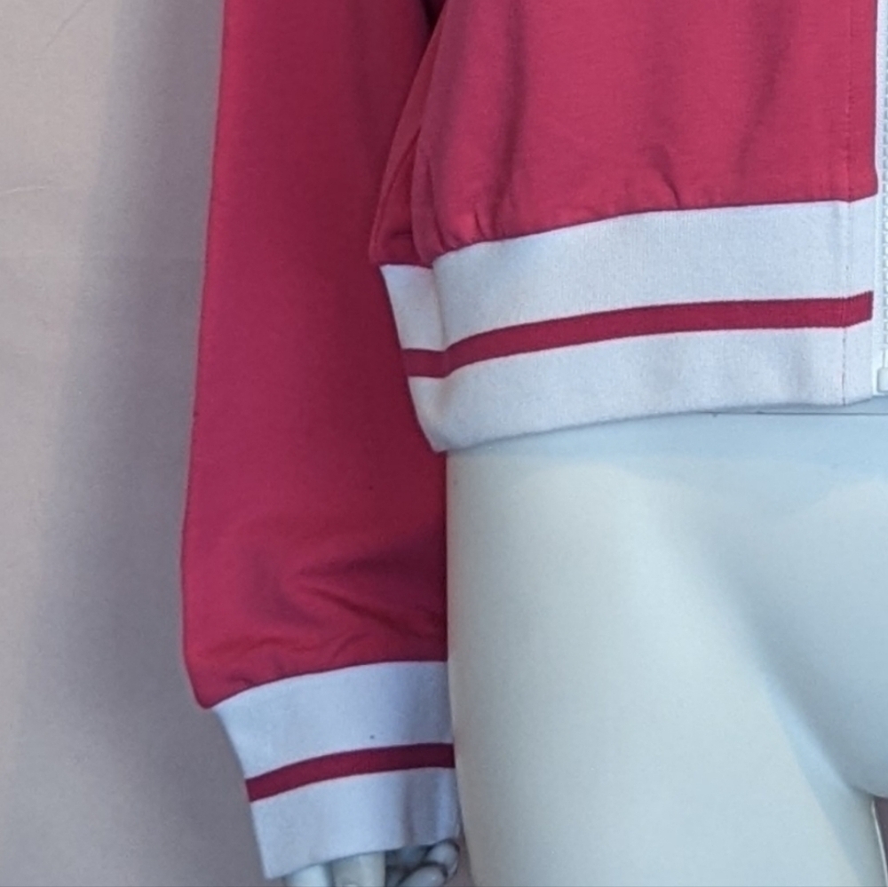 Solid & Striped The Cropped Jacket in Orchid and … - image 3